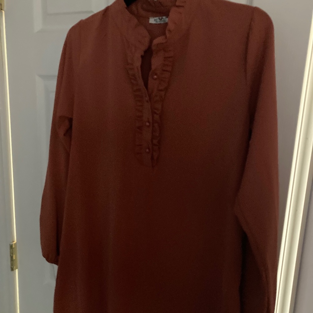 Modest Orange Long top